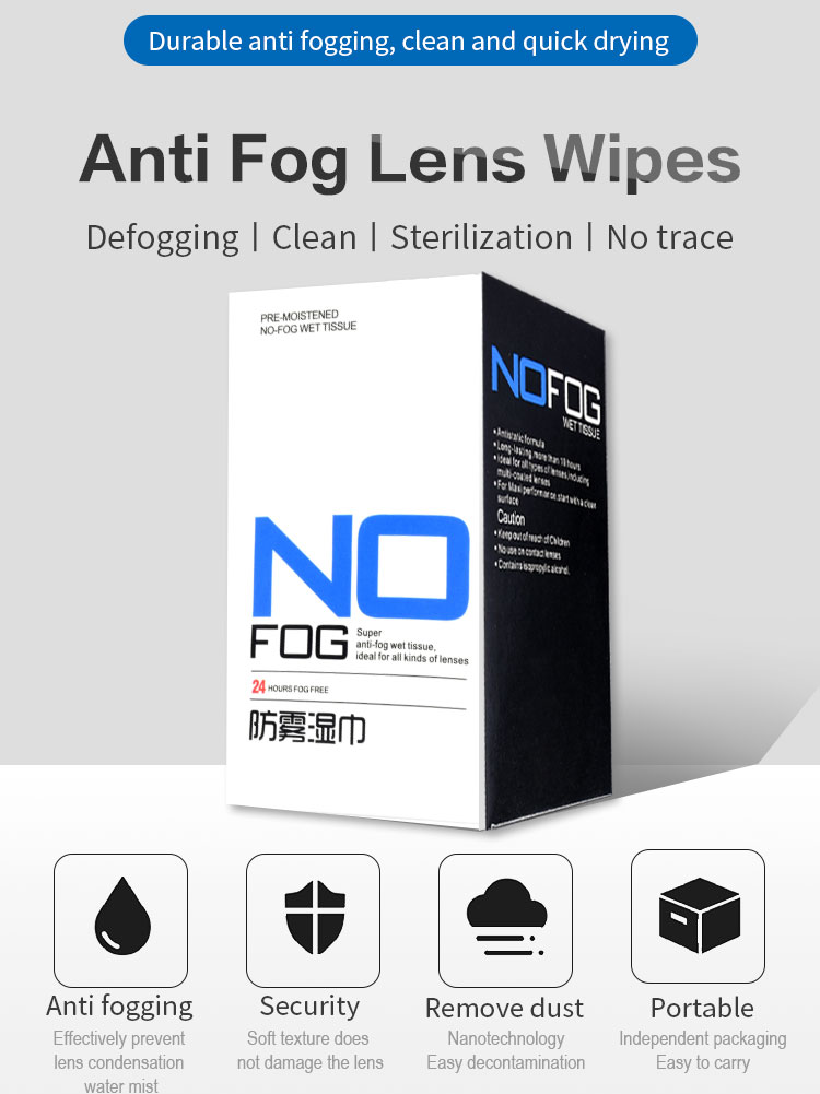 Anti-Fog Clean Wet Wipes