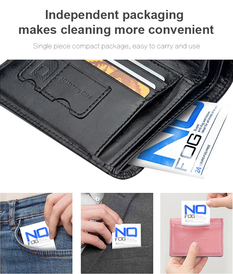 Anti-Fog Clean Wet Wipes