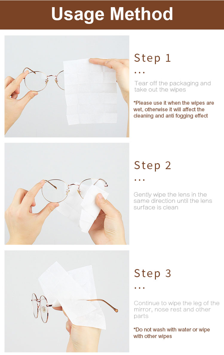 Anti-Fog Clean Wet Wipes